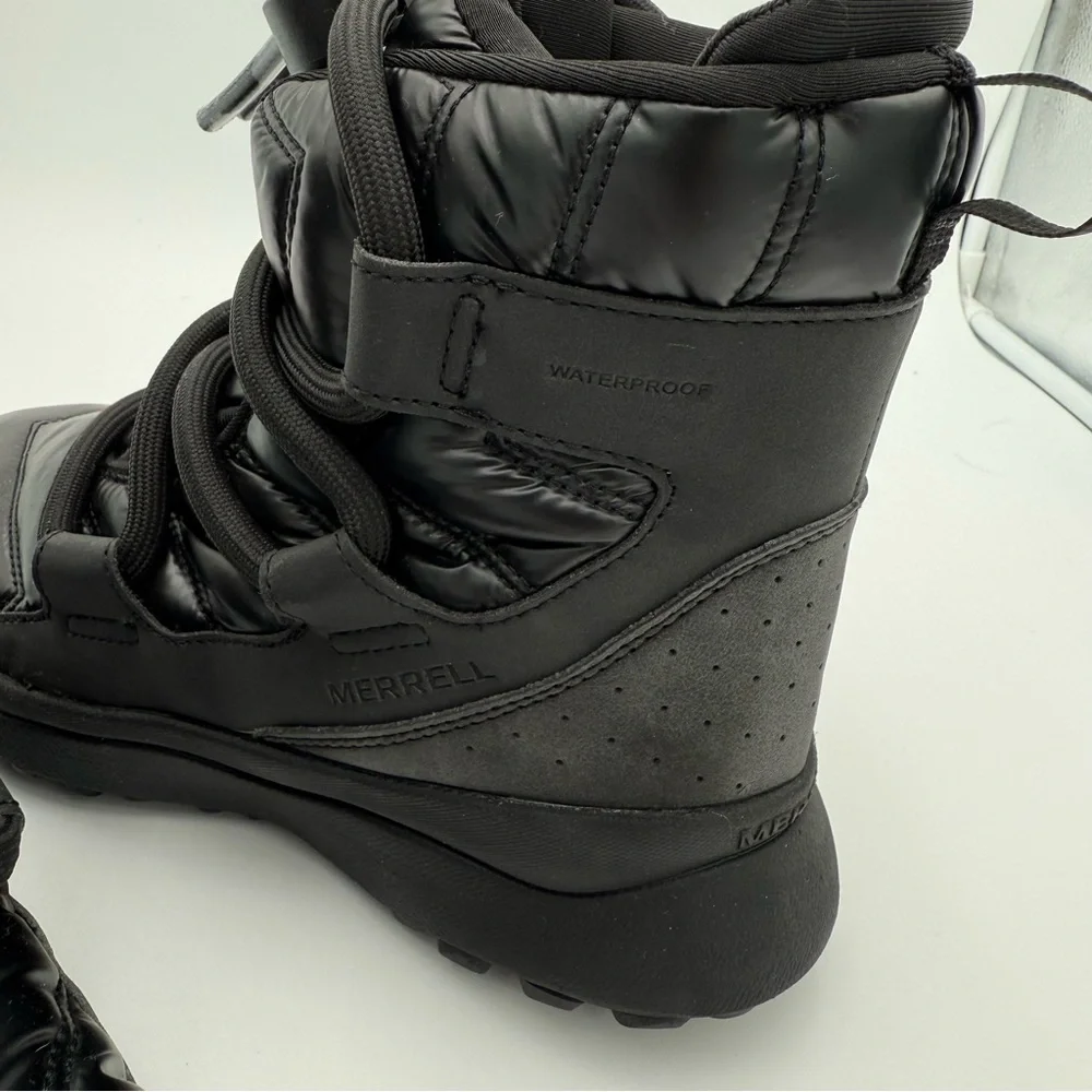 NWOT Merrell Warm 200 Gram Insulation Polar Puffer Winter Boots Waterproof 6.5‎
